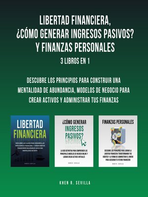 cover image of Libertad Financiera, ¿Cómo Generar Ingresos Pasivos? Y Finanzas Personales
